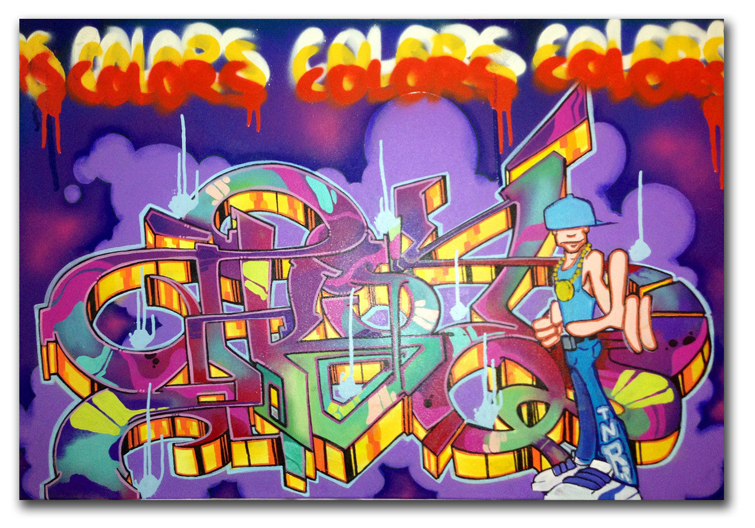 T-KID 170 - "Colors" Painting