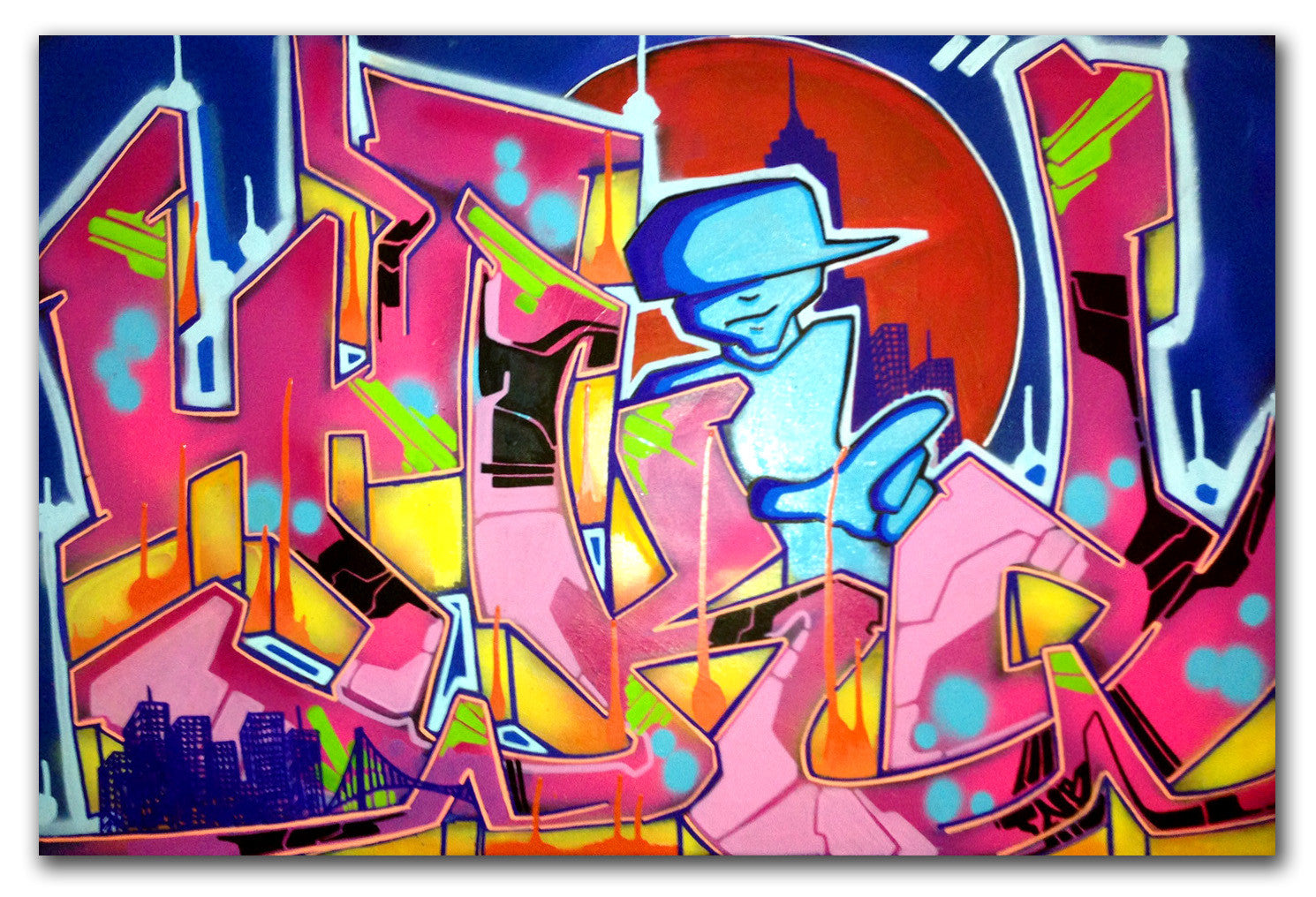 T-KID 170 - "TKID" Painting