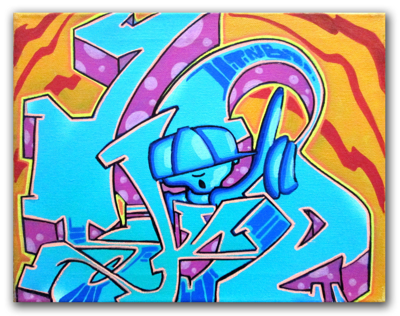 T-KID 170 - "Untitled 2" Painting