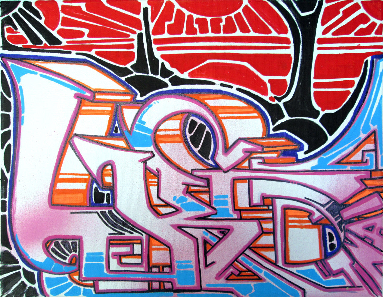 T-KID 170 - "Untitled 6" Painting