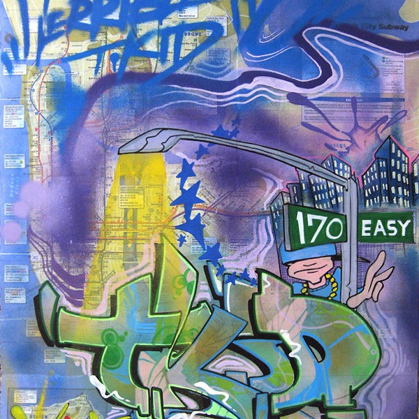 T-KID 170  -  "Yo"  NYC Map