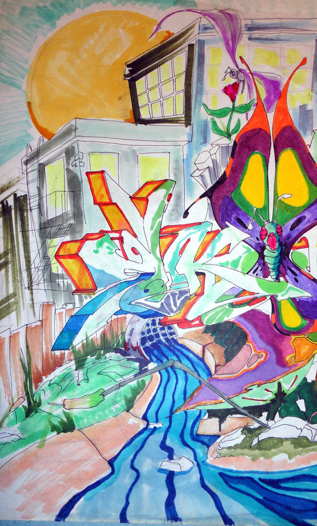 T-KID 170 - "Butterfly Sewer Scene"