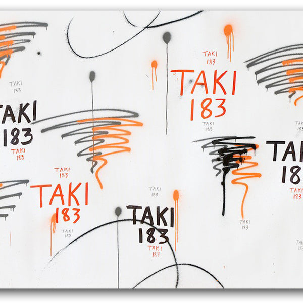 TAKI 183- "Untitled #2" On Canvas