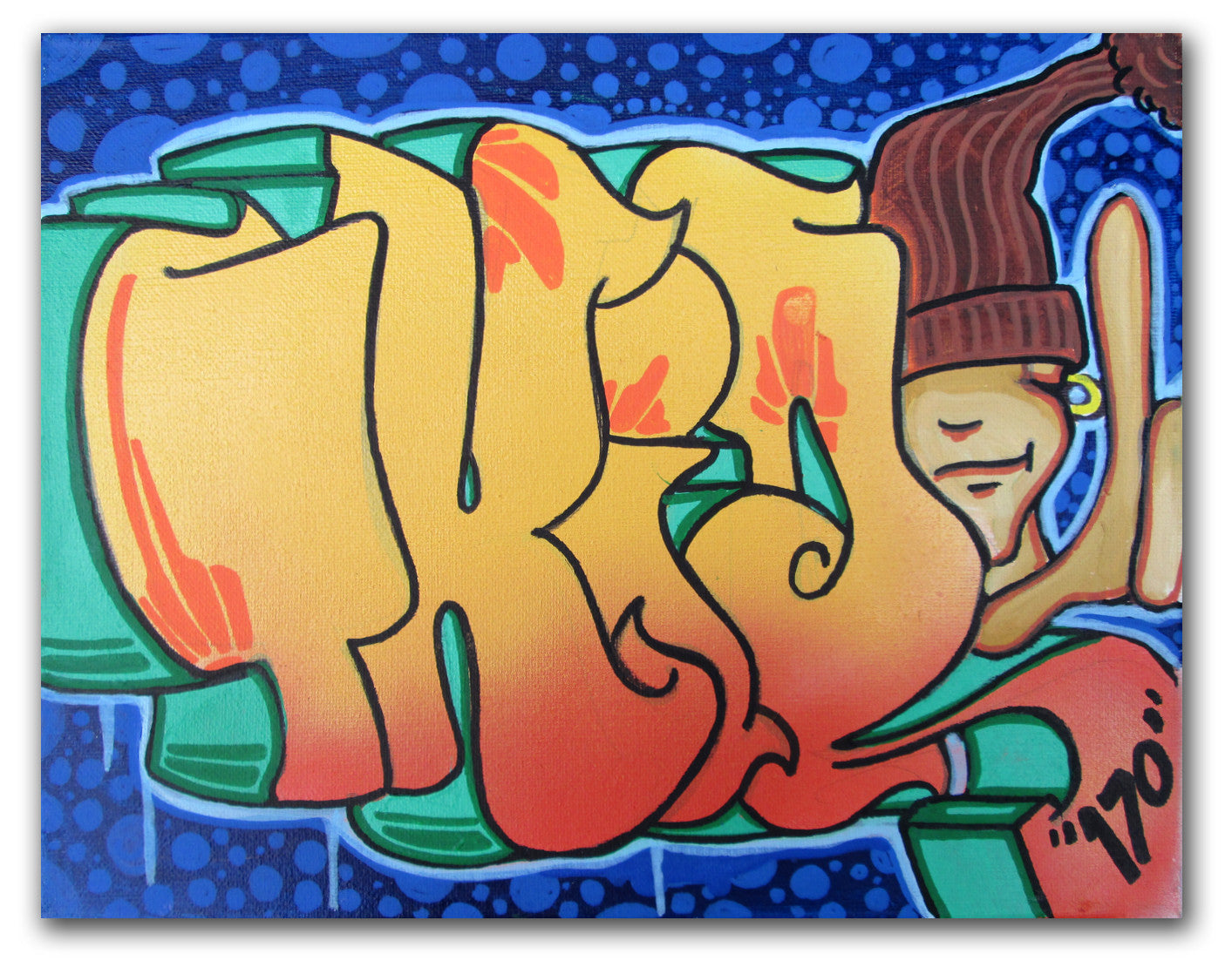 T-KID 170 - "Bubbles" Painting