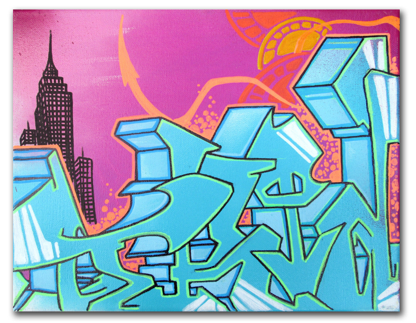 T-KID 170  - "Top of All" Painting