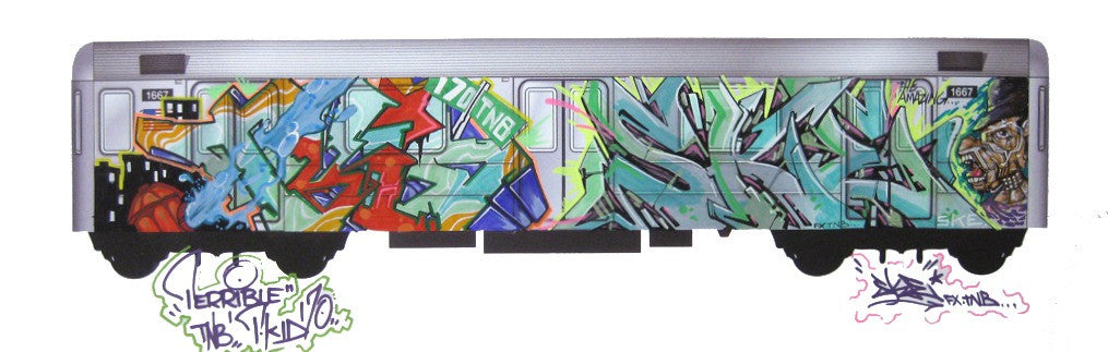 T-KID/SKE "Untitled 2" Trains of Thought