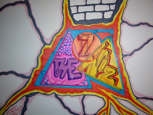 IZ THE WIZ - Untitled Drawing #2
