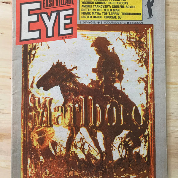 East Village Eye Paper- 1983