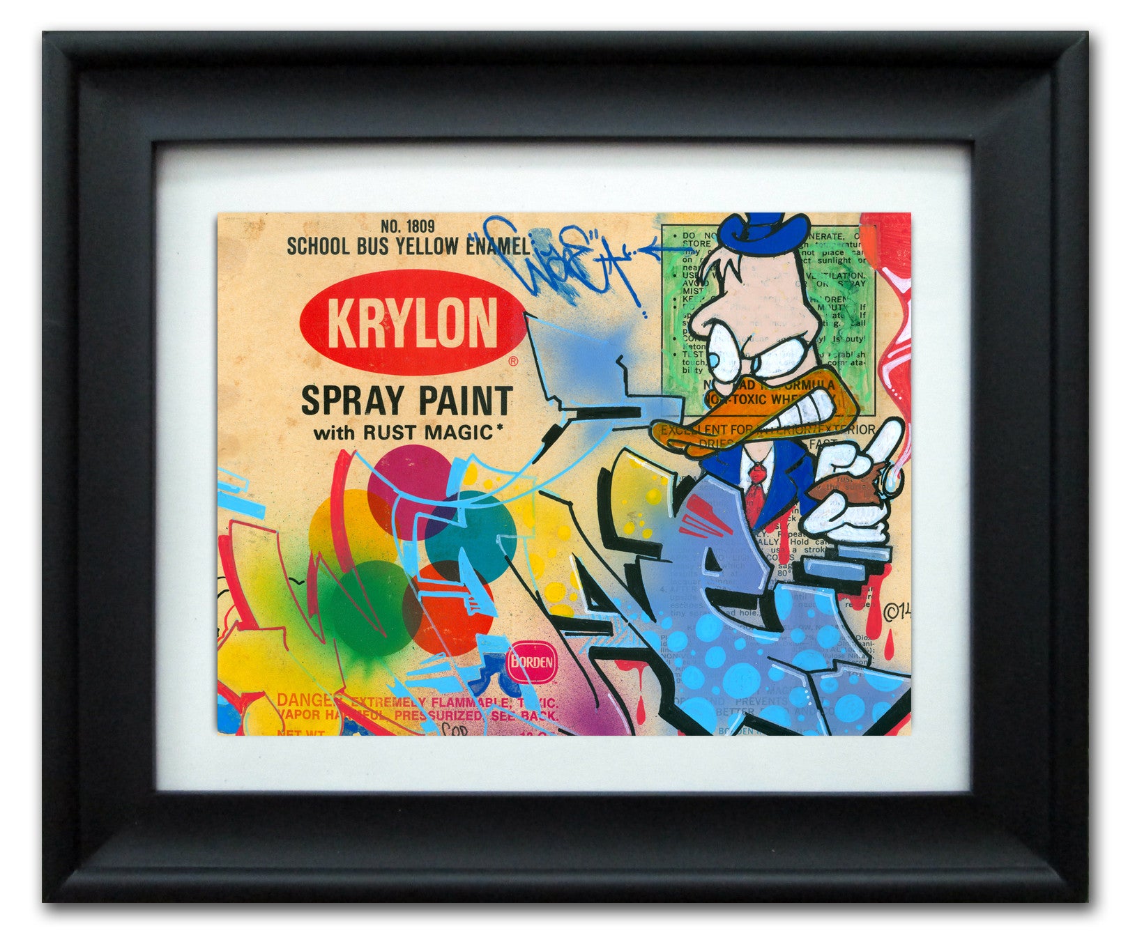 WANE COD - "Krylon"  Vintage Label