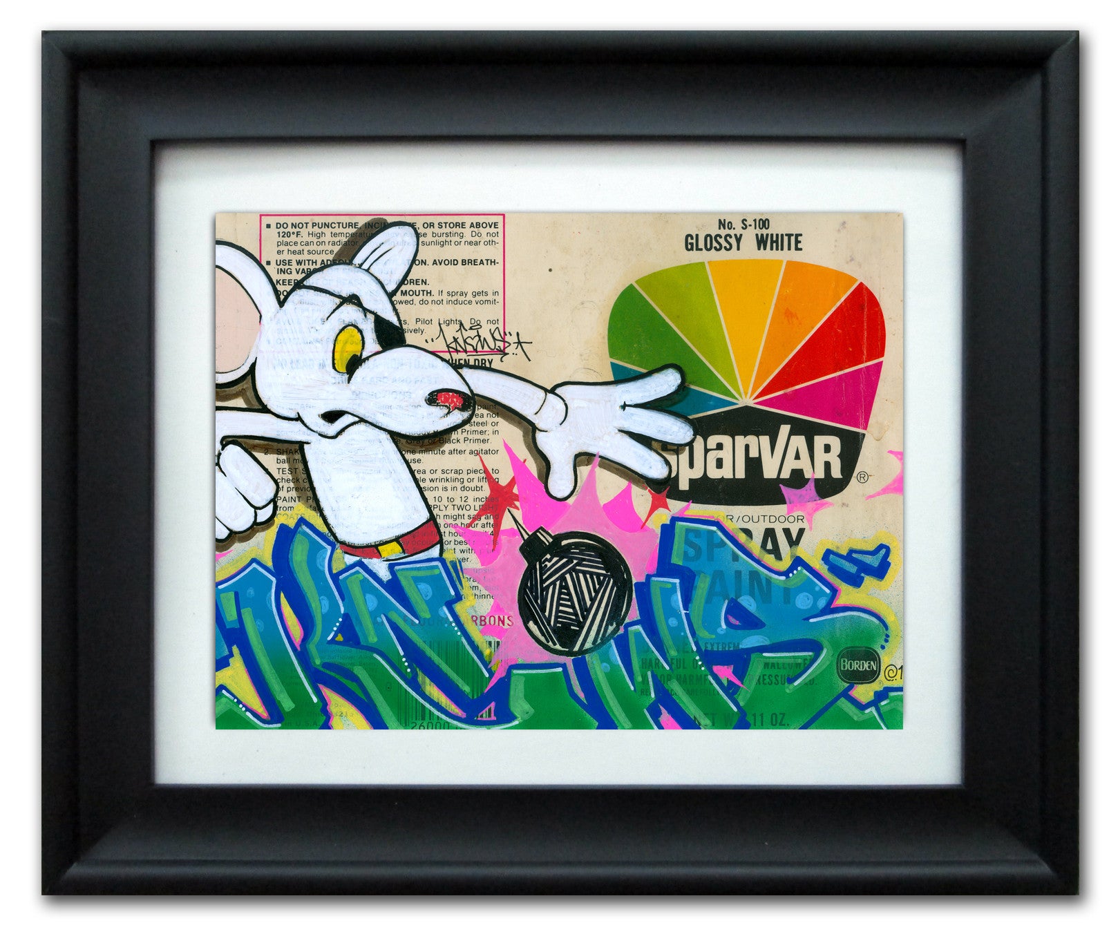WANE COD - "Sparvar"  Vintage Label