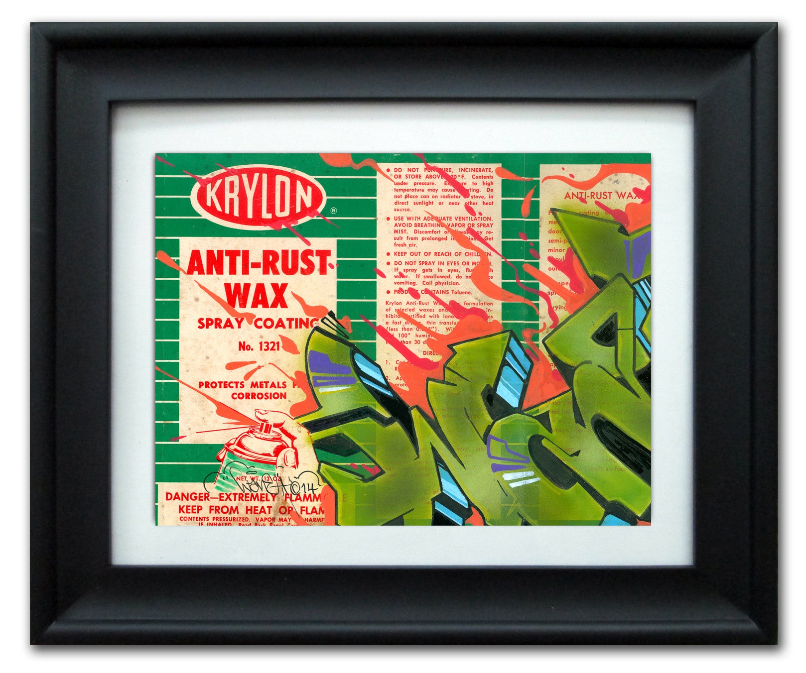WANE COD - "Krylon" Vintage Label
