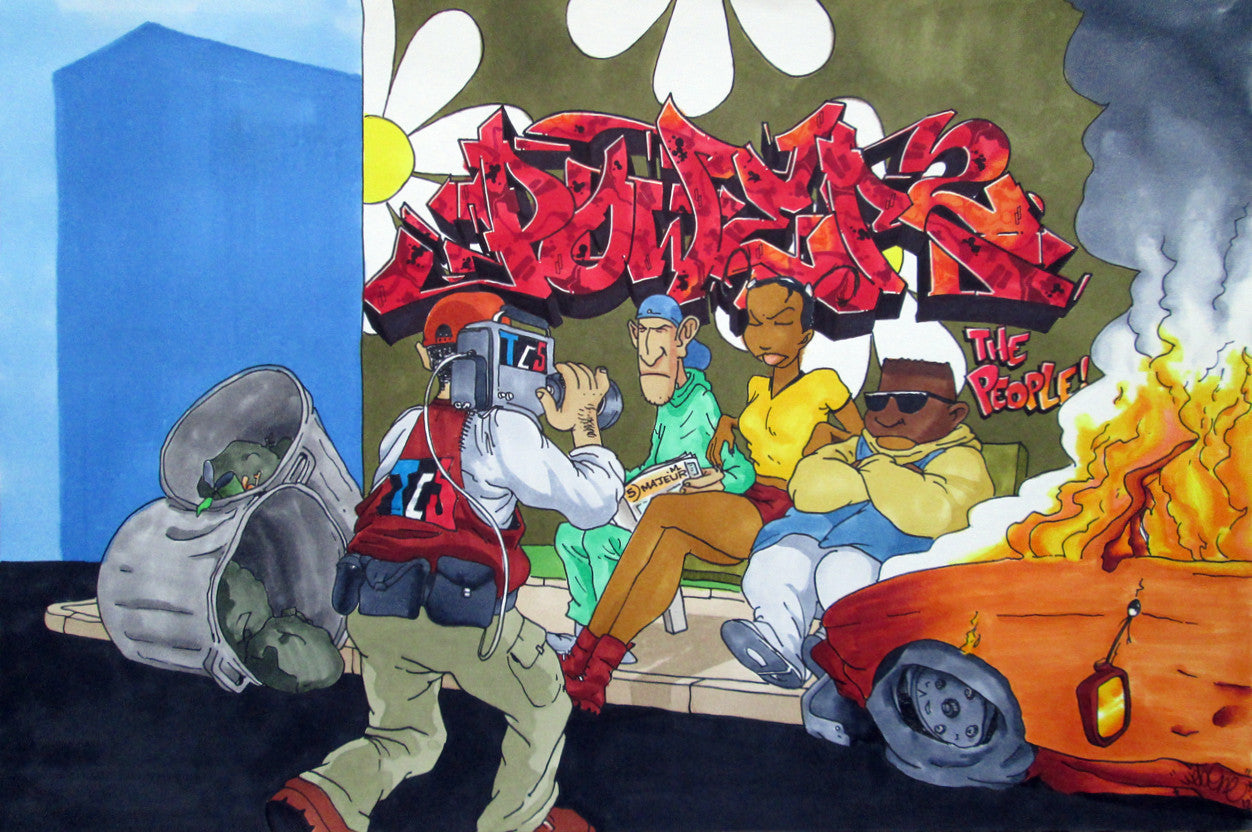 WEB ONE - TC5 - "Power to the People"   Drawing