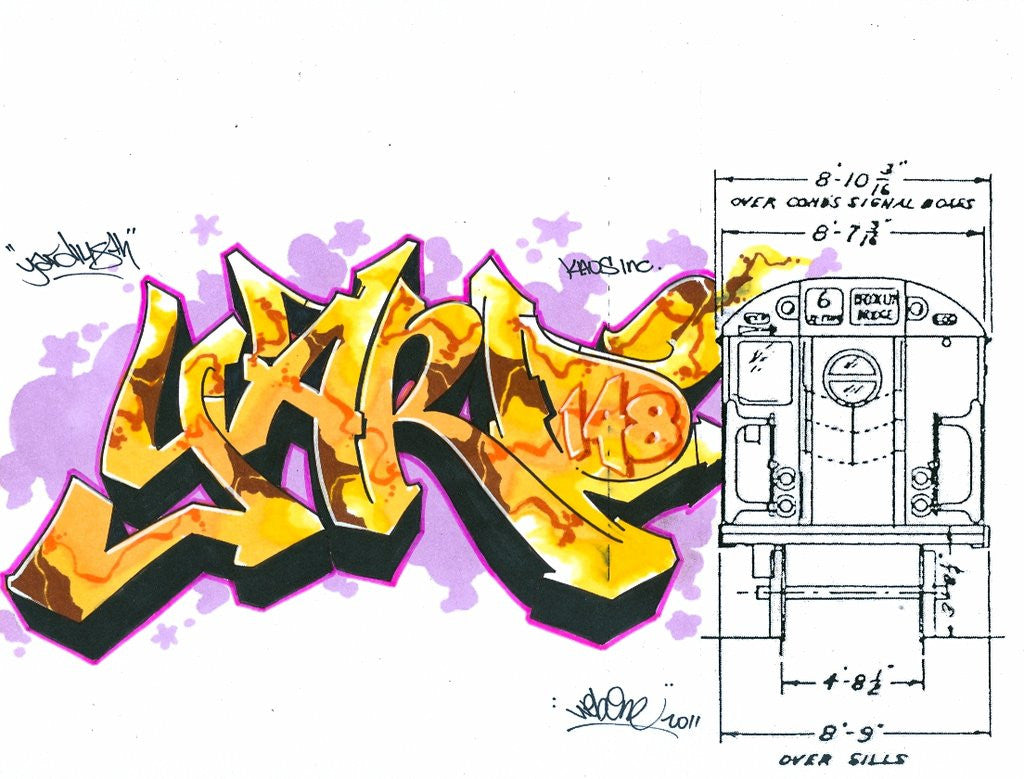 WEB TC5 - "Yard"  Blackbook Drawing