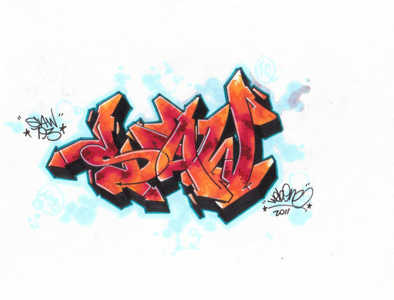 WEB ONE - TC5 - "Web 1"  Blackbook Drawing