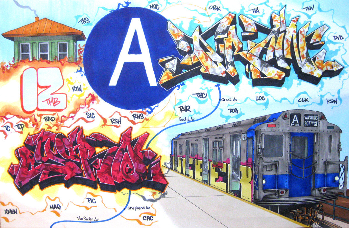 WEB ONE - TC5 - "A-Train"   Drawing