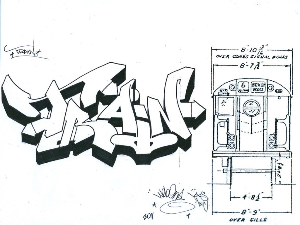 WEB TC5 - "Train"  Blackbook Drawing