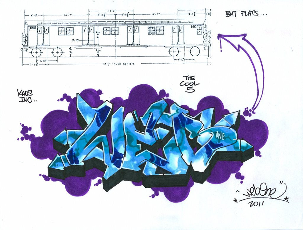 WEB TC5 - "WEB" Blackbook Drawing
