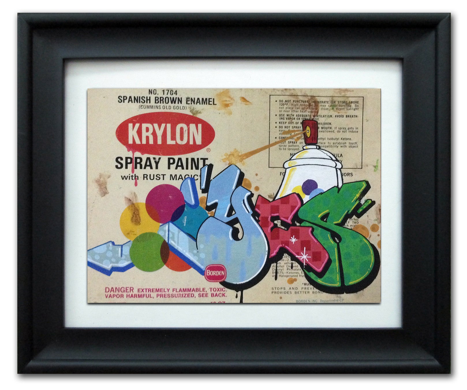 YES2 - "Krylon" Vintage Label