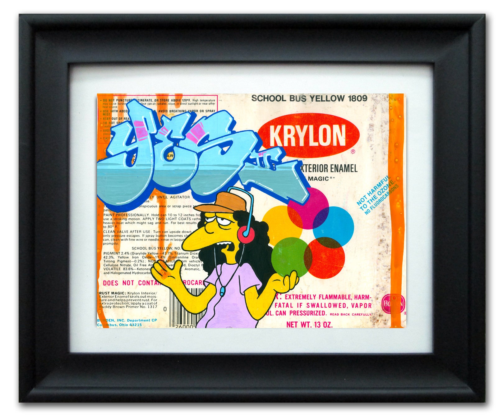 YES2 - "Krylon" Vintage Label
