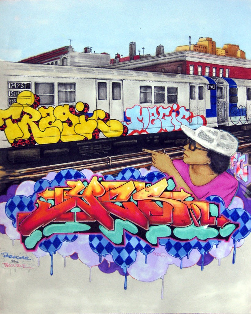 YES2 - "Flyin By..." Drawing