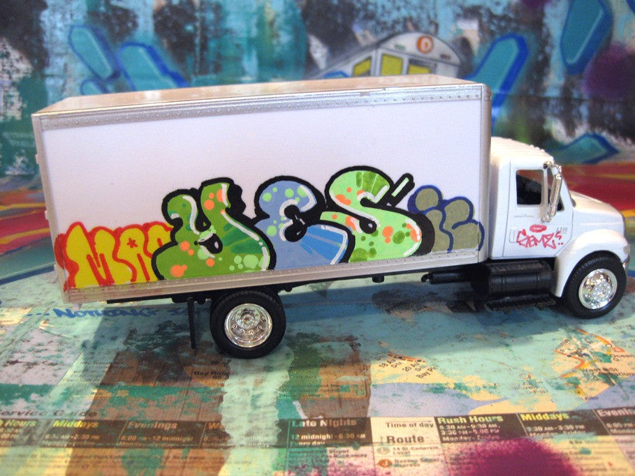 YES2 - 8" DIY Box Truck- Painted