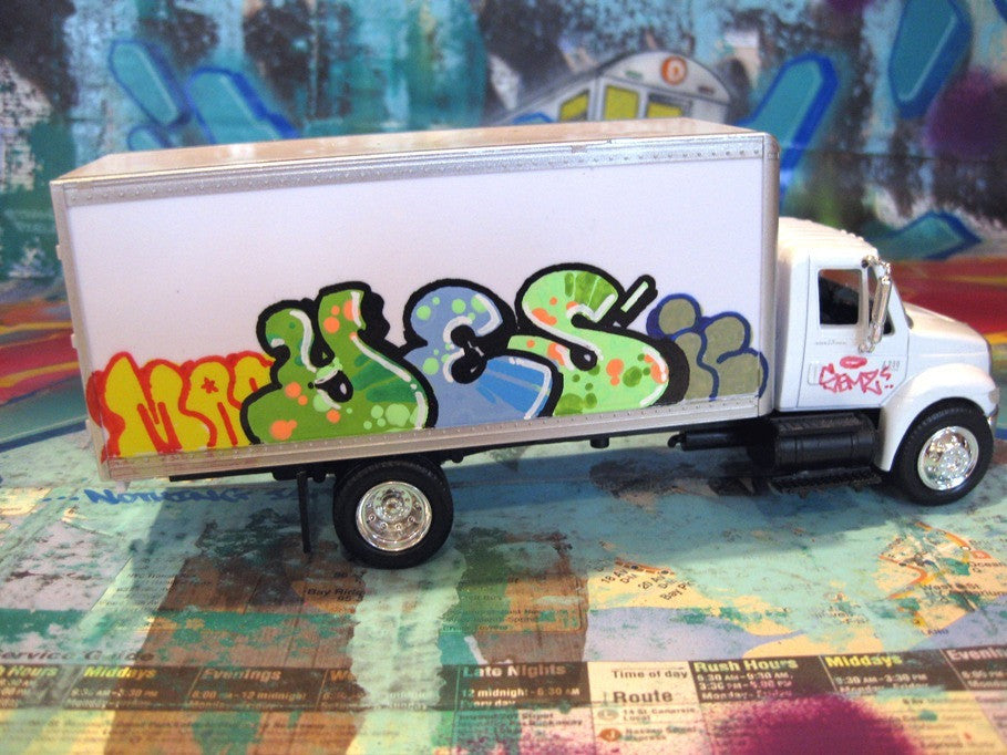 YES2 - 8" DIY Box Truck- Painted