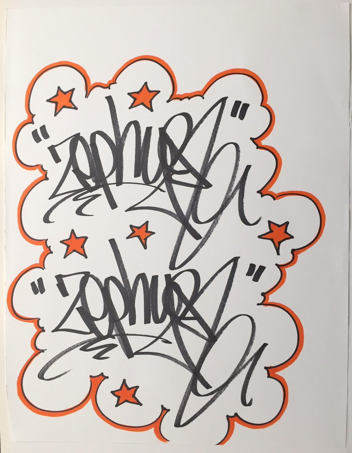 ZEPHYR - "ZEPHYR" Black Book Page