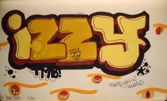 IZ THE WIZ - Black Book Drawing #4