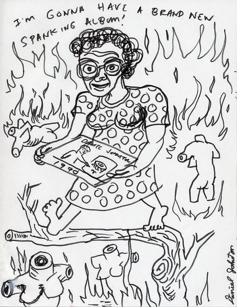 DANIEL JOHNSTON - "Brand new spanking album"