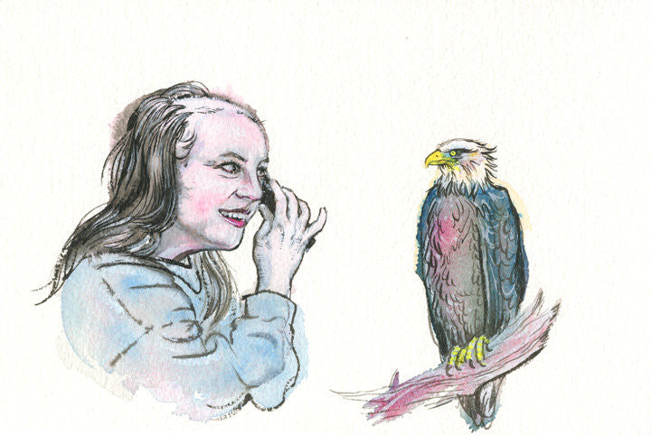 AIYANA UDESEN - Britney & Bald Eagle