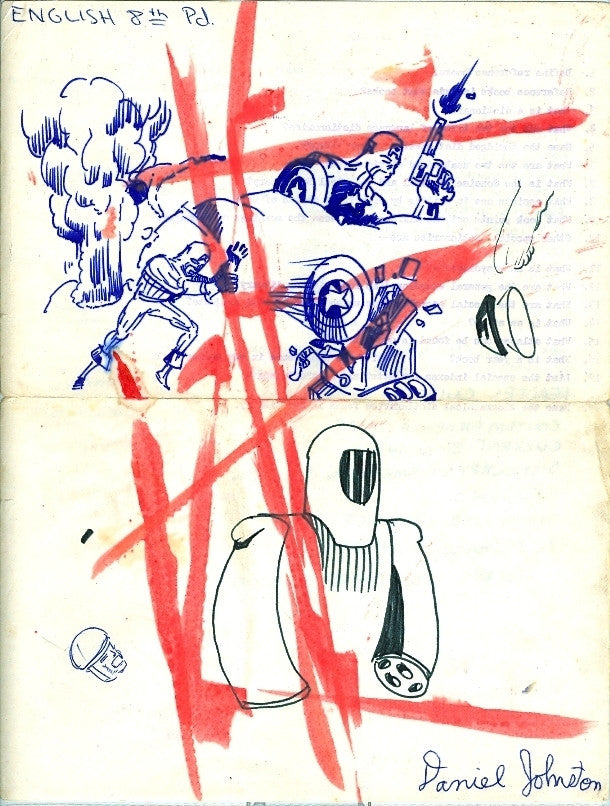 DANIEL JOHNSTON - "Captain English 8th period"