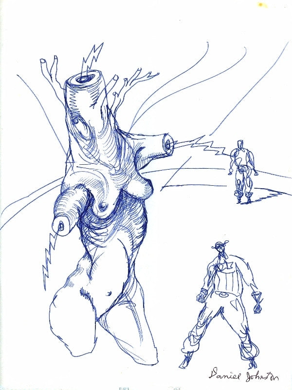 DANIEL JOHNSTON - "Captain Tree Torso"