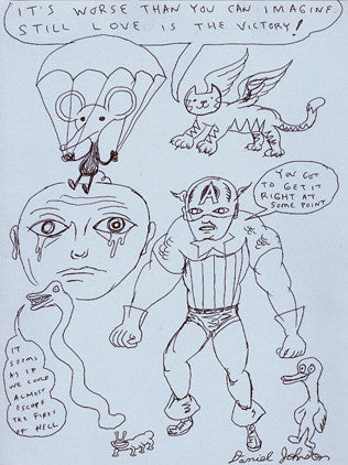 DANIEL JOHNSTON - "Love is The Victory"