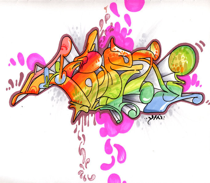 CERN YMI "Cernbow" Black Book Drawing