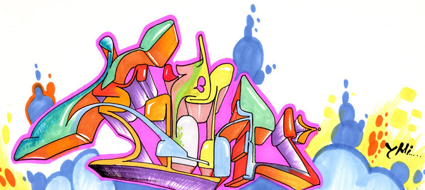 CERN YMI "CernBubble" Black Book Drawing