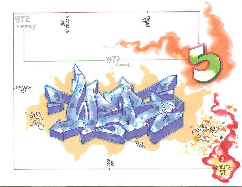 WEB - "Crazy to Cool"  Blackbook Drawing