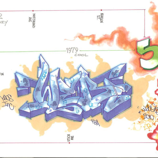 WEB - "Crazy to Cool"  Blackbook Drawing