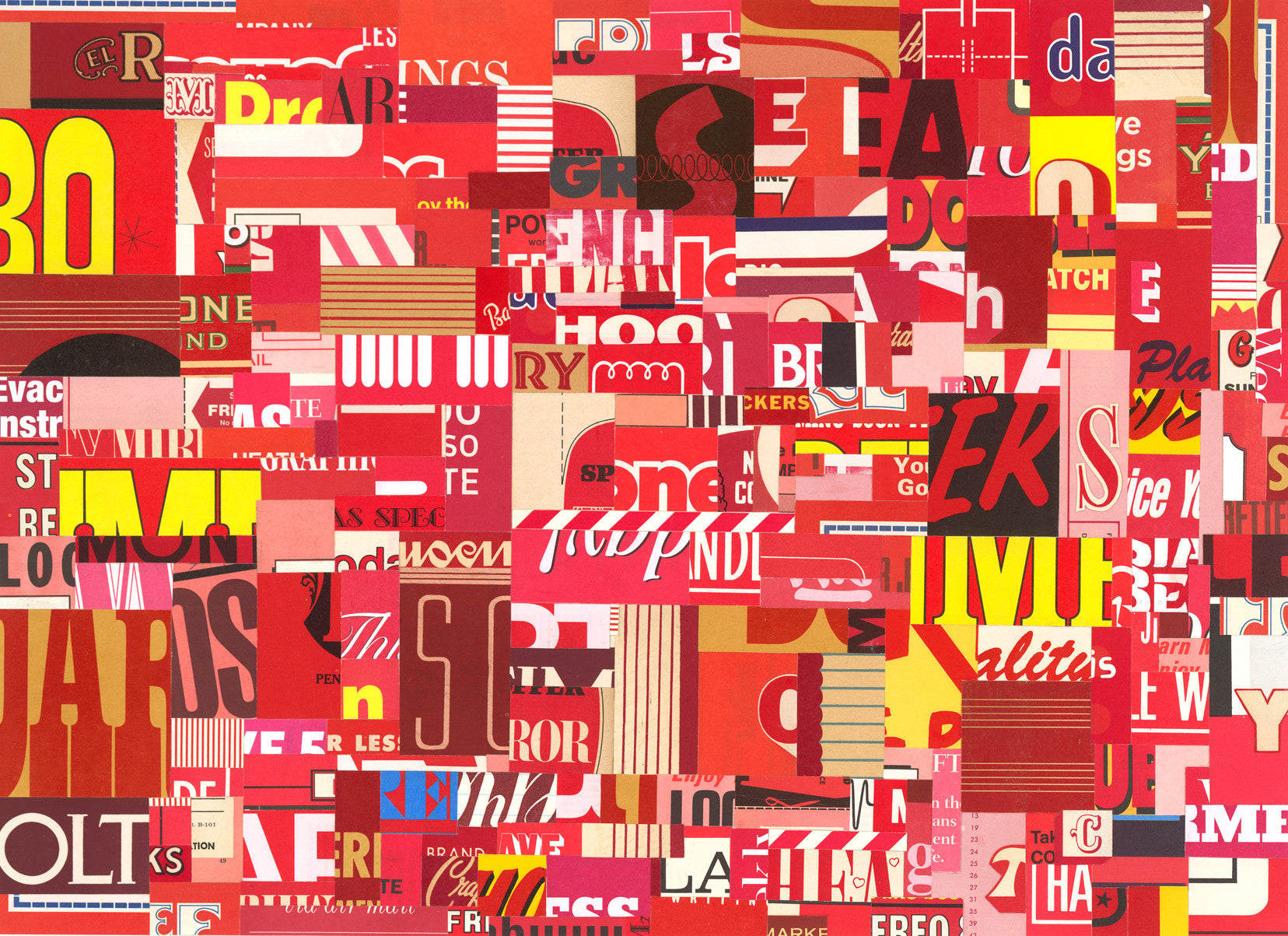 SP.ONE - "Crushed Red" Collage