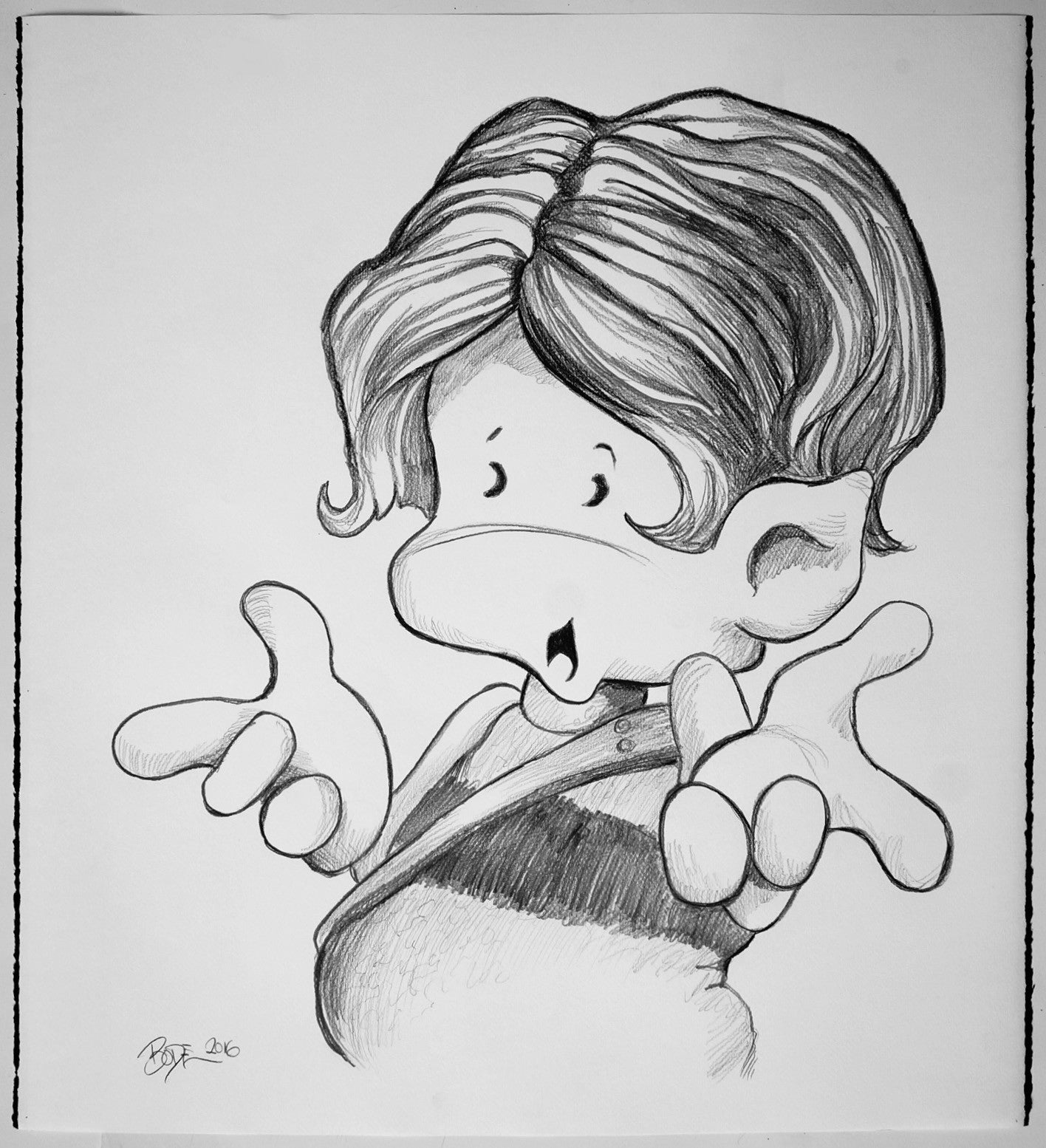 MARK BODE "DONDI " Drawing