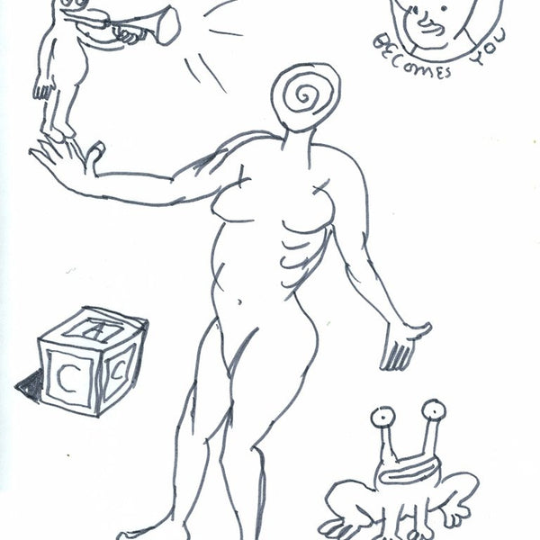 DANIEL JOHNSTON -  "Death becomes you" (from the Handbook)