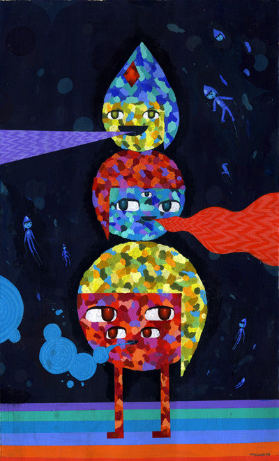 MR. GLAUBITZ- "Holographic Totem"