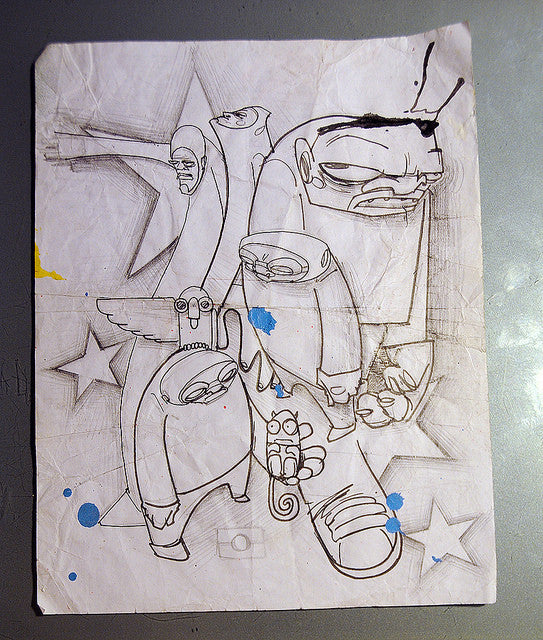 EWOK 5MH -Blackbook drawing