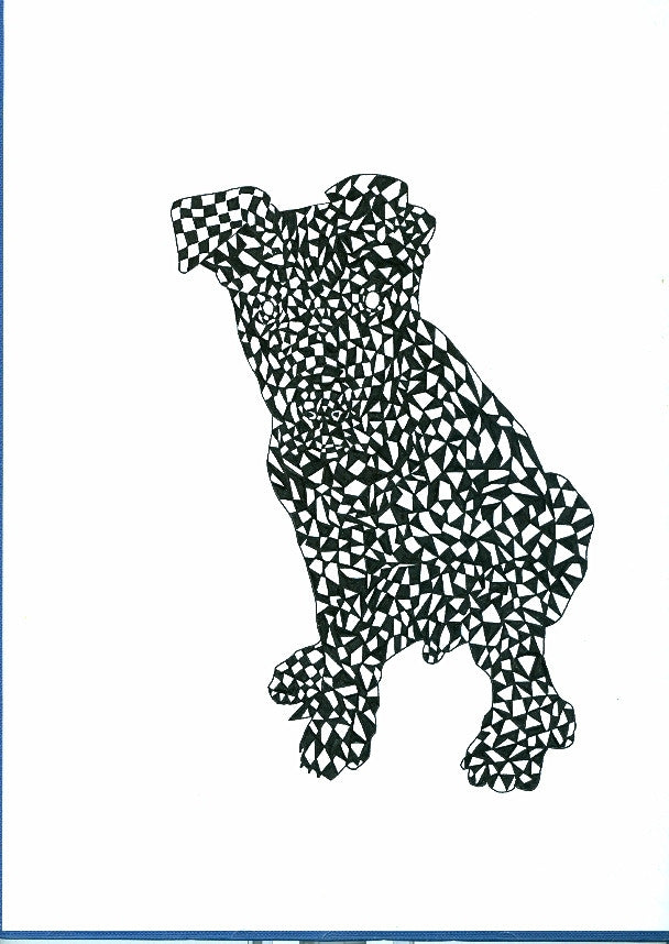 ALBERT REYES -  "Geometric Dog"