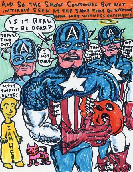 DANIEL JOHNSTON -  "Is it real to be dead"