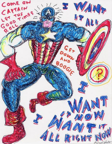 DANIEL JOHNSTON -  "I want it all"