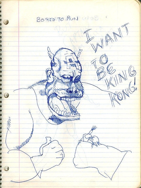 DANIEL JOHNSTON -  "King Kong Captain"