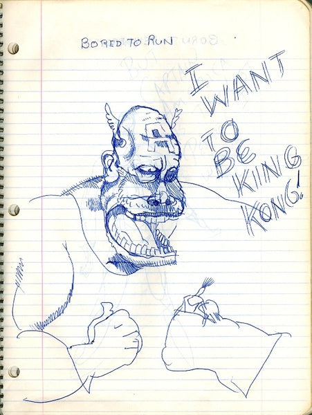 DANIEL JOHNSTON -  "King Kong Captain"