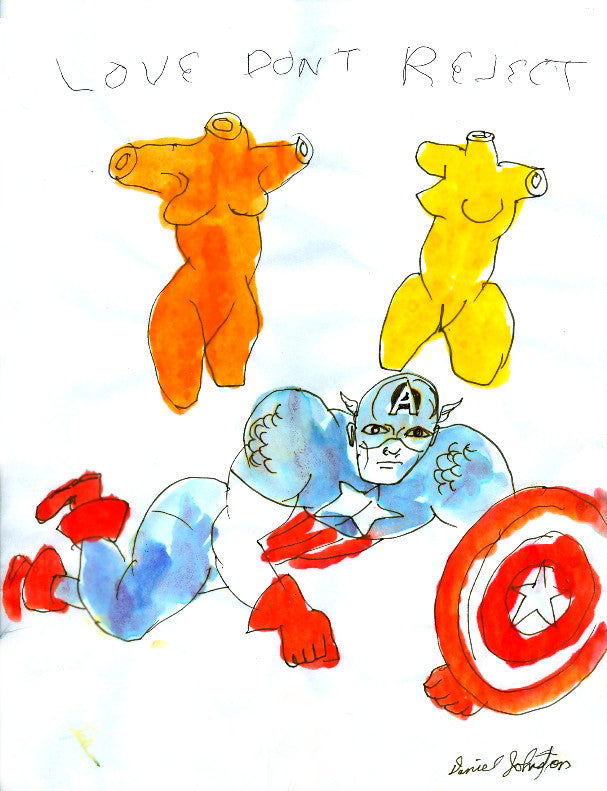 DANIEL JOHNSTON - "Love Don't Reject"