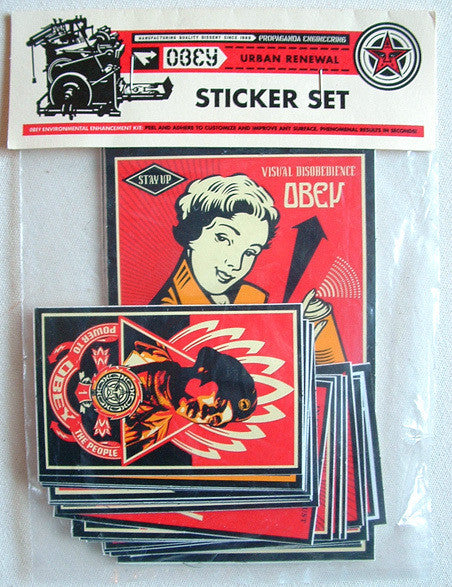 SHEPARD FAIREY - Color sticker pack