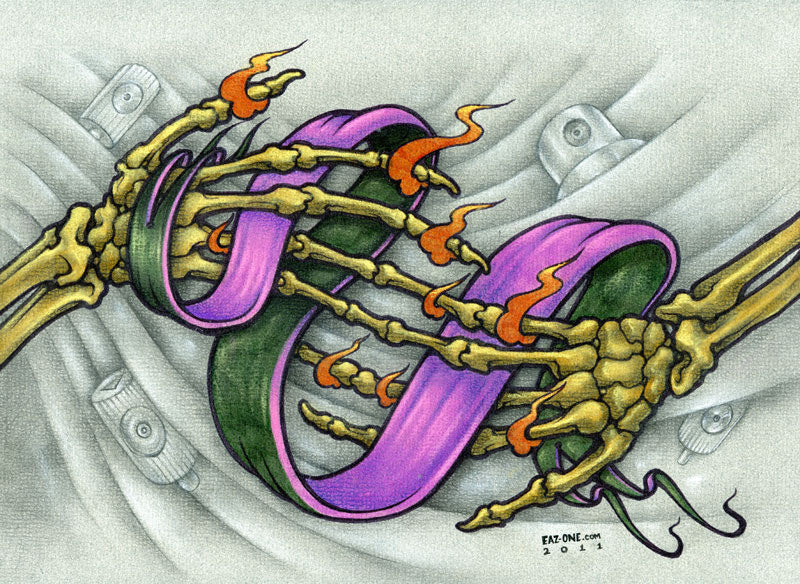 EAZ ONE - "Skeleton Hands"